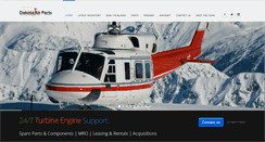 Desktop Screenshot of dakotaairservices.com